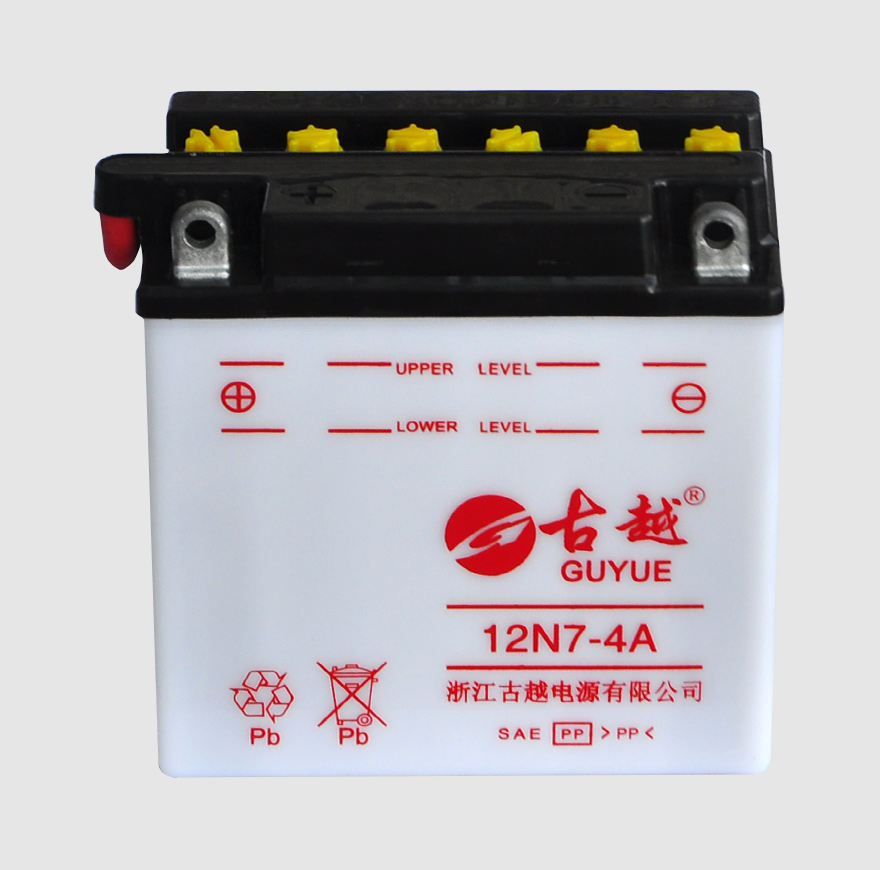 Lead Acid Motorcycle Batteries 12N7-4A
