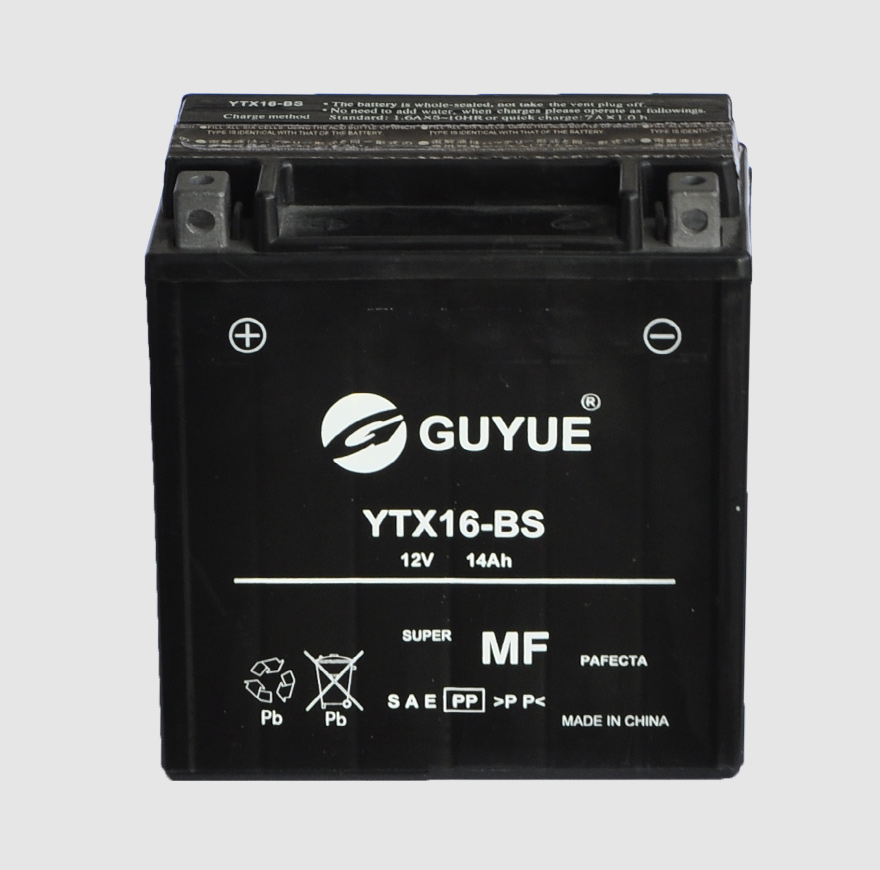 High-quality maintenance-free Motorcycle Battery YTX16-BS