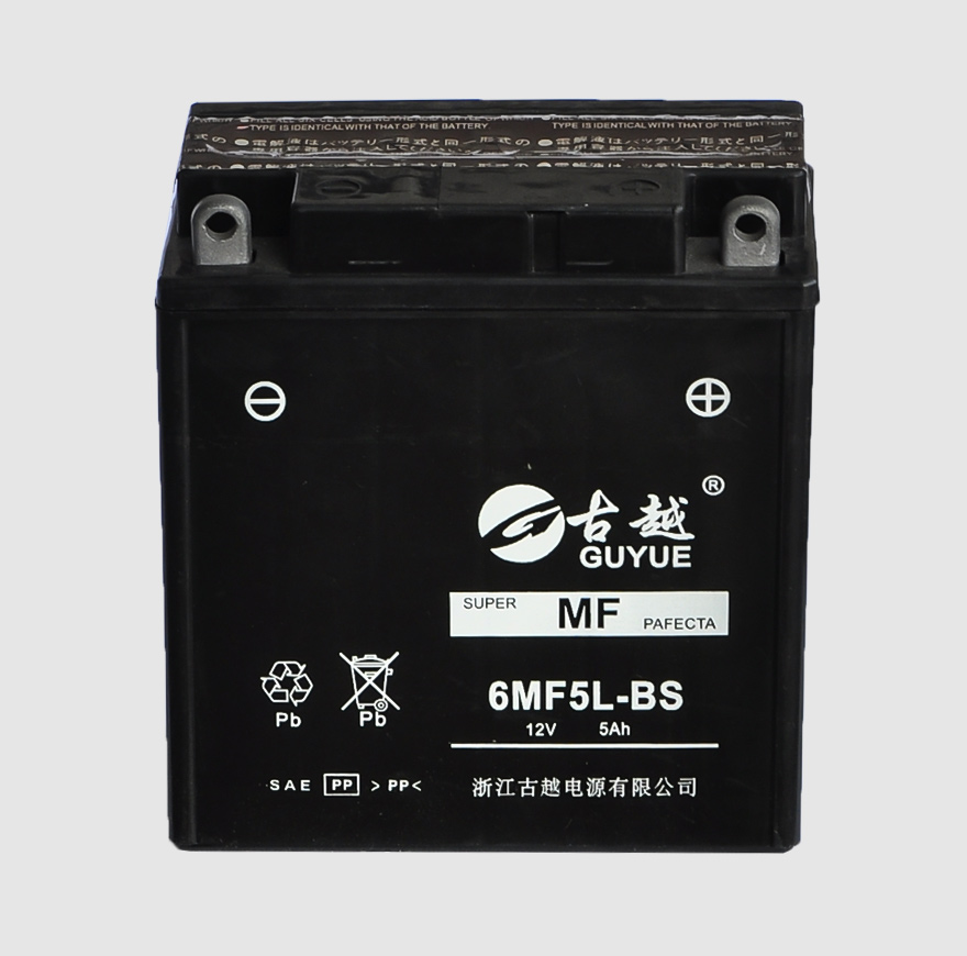 Motorcycle Battery 6MF5L-BS